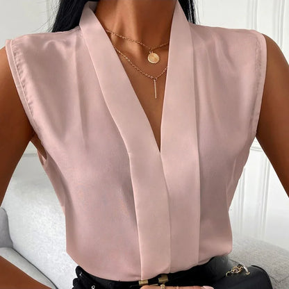 Vikkie Blouse | Blouse sans manches
