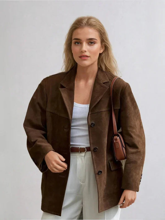 Banbury | blazer en daim