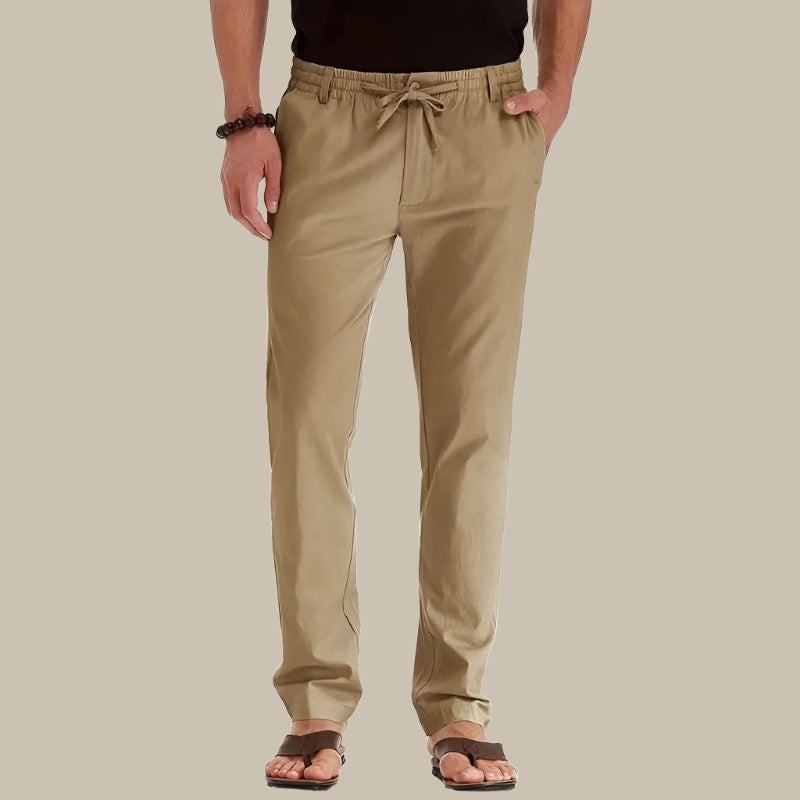 Hugo | Pantalon d'été décontracté avec élastique