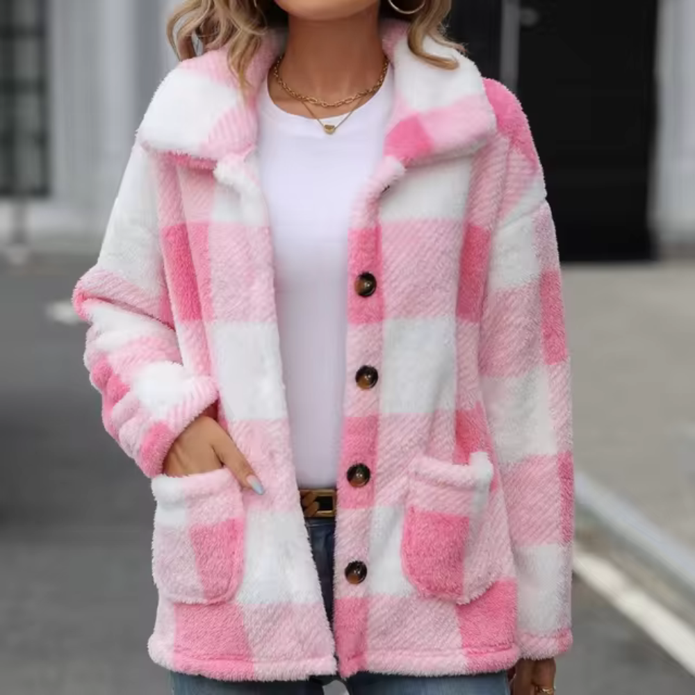 Benedetta - Veste à carreaux moyennement décontractée
