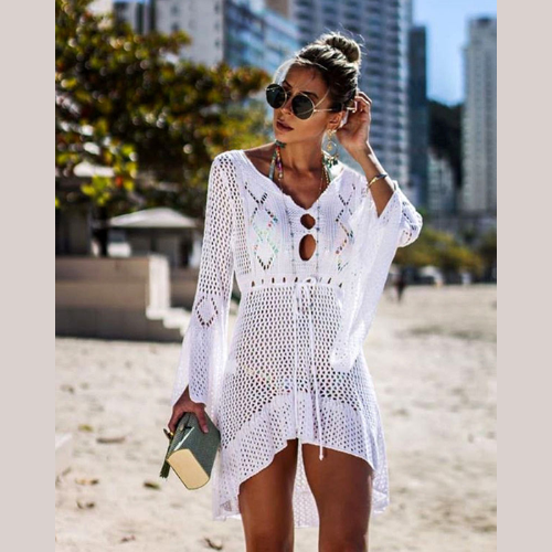 Robe de plage pour femme