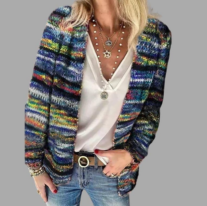 JESSIKA - veste en tricot stylée et colorée