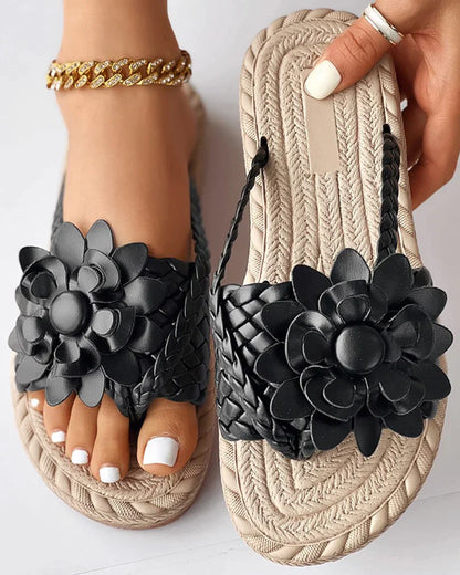 Jane - slipper tressé