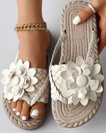 Jane - slipper tressé