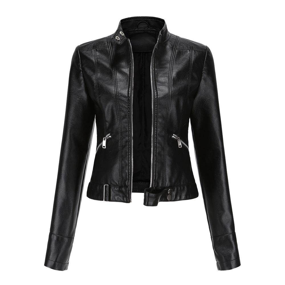Veste en cuir stylée pour femmes - Grizel