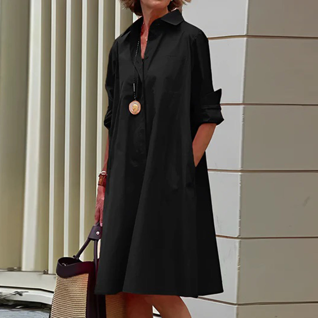 Charlotte - robe à manches longues
