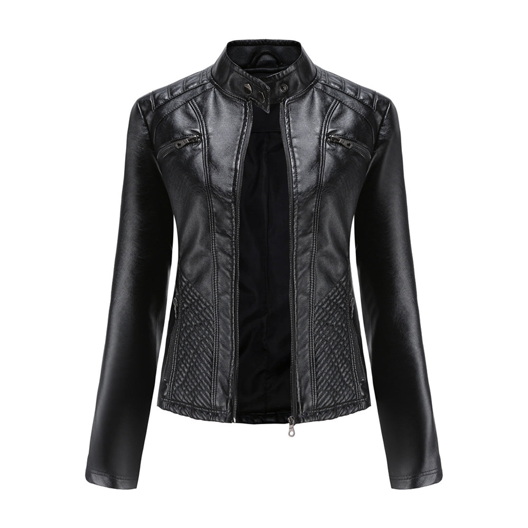 Luna - Veste en cuir élégante