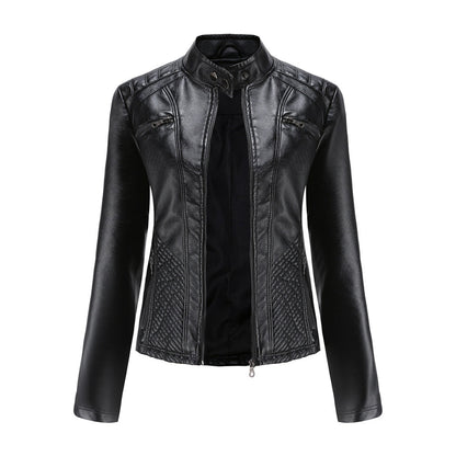 Luna - Veste en cuir élégante