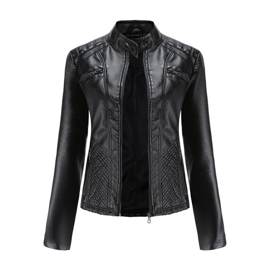 Luna - Veste en cuir élégante