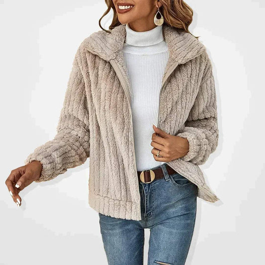 Veste polaire pour femmes - Confortable - Matière douce et chaude - Parfaite pour tous les jours