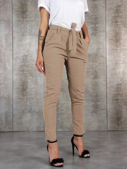 pantalon en mousseline de soie