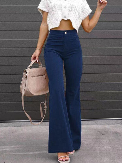Pantalon coupe haute élégant pour femmes