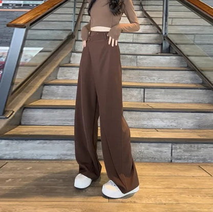 Pantalon asymétrique tendance pour femmes