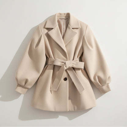 Bryce | Manteau Femme Élégant avec Ceinture Chic et Confortable