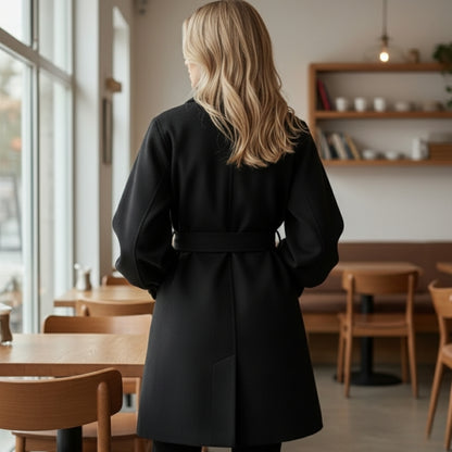 Bryce | Manteau Femme Élégant avec Ceinture Chic et Confortable
