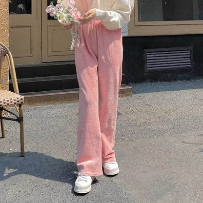 Bernadette | pantalon en velours côtelé à jambes larges