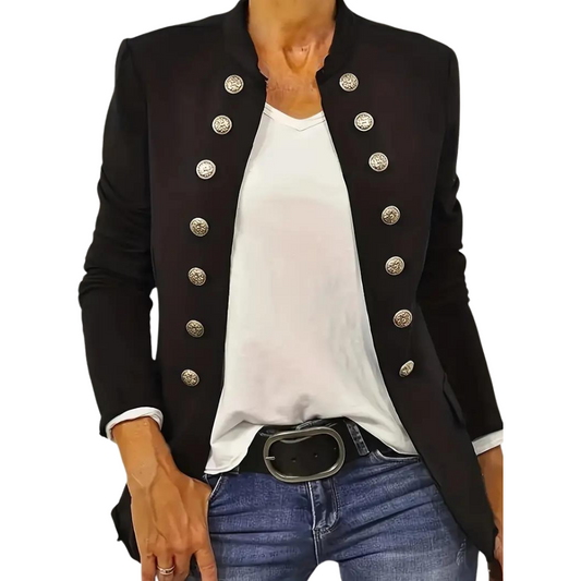 ARJA - Blazer décontracté pour femmes avec boutons sur le devant