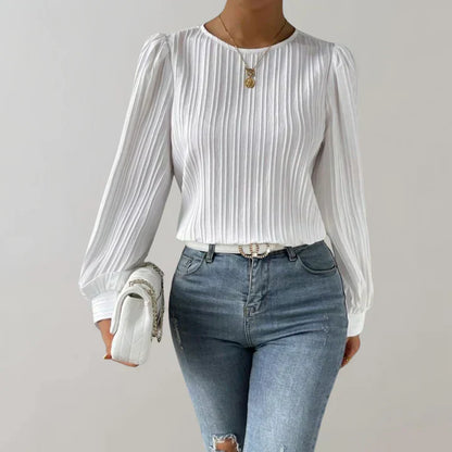 Uma | Blouse plissée élégante