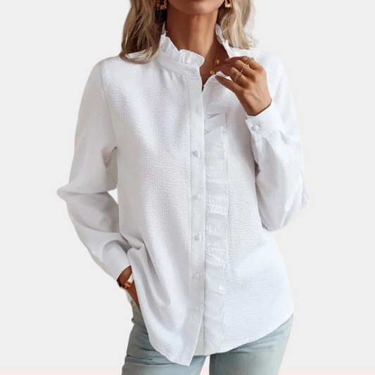 Alicia - Blouse d'été élégante et rayée