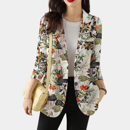 MADONNA | Blazer fleuri pour femme