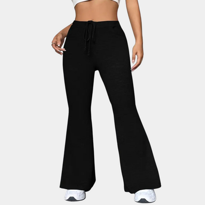 Pantalon évasé confortable pour femmes