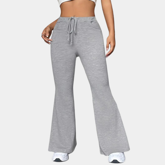 Pantalon évasé confortable pour femmes