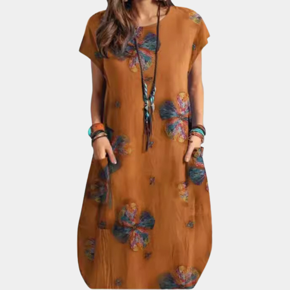 Robe midi à la mode pour femmes