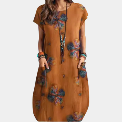 Robe midi à la mode pour femmes