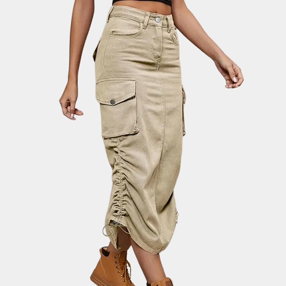 Jupe cargo élégante pour femmes