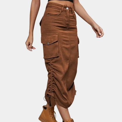 Jupe cargo élégante pour femmes