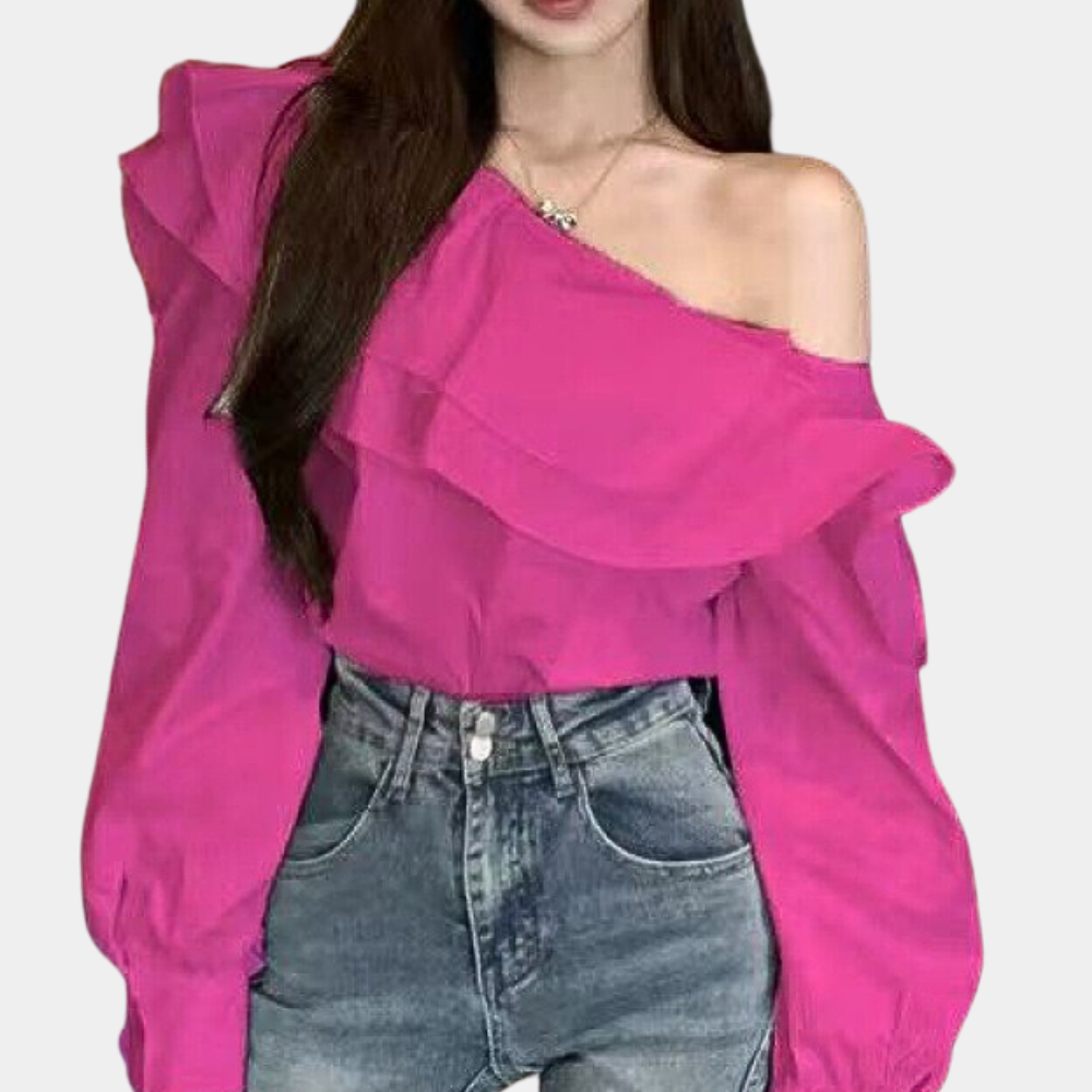 Alena - Blouse élégante à épaules nues pour femmes