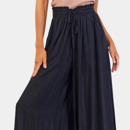 Pantalons élégants à jambe large pour femmes