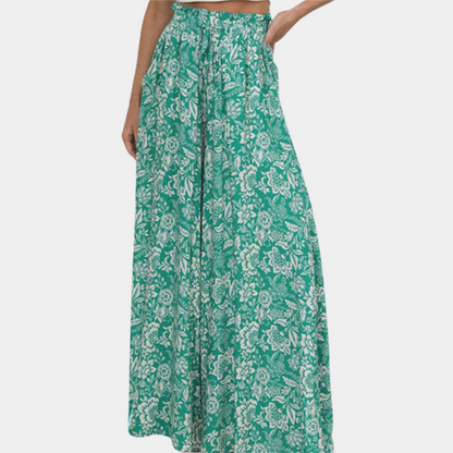 Pantalons élégants à jambe large pour femmes