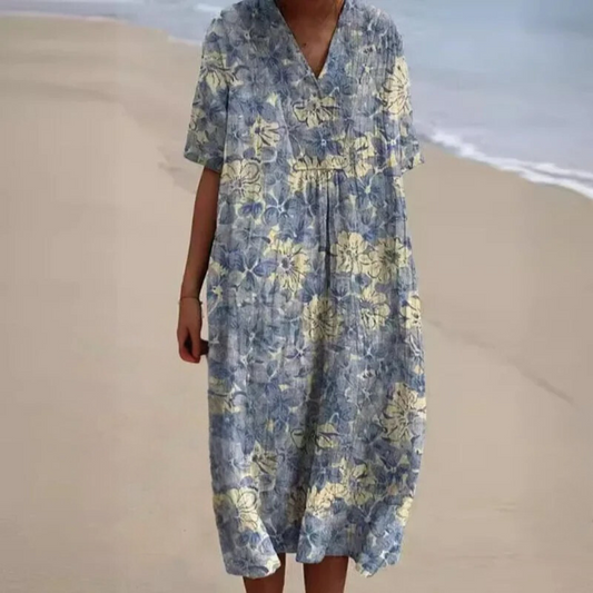 Robe florale colorée pour femmes