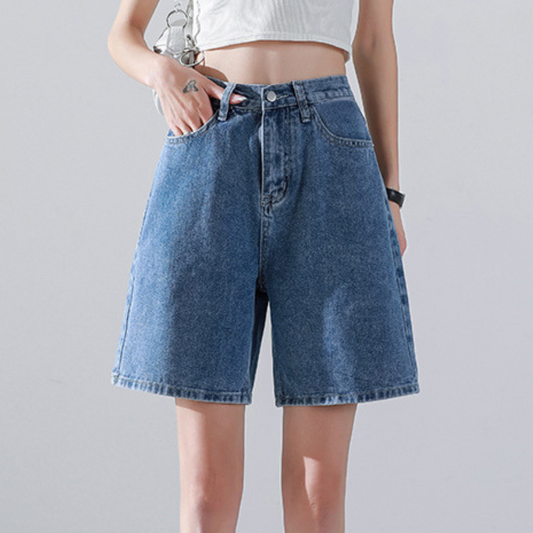Liesel - Short droit en denim tendance pour femmes