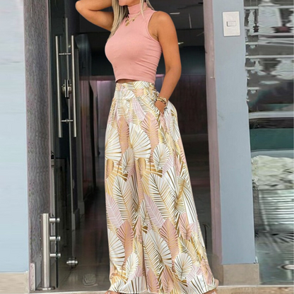 Felice - Pantalon large élégant pour femme