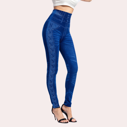 Pantalon taille haute à la mode pour femmes