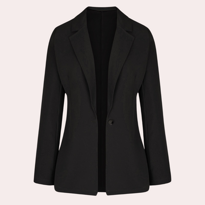 Nastya - Blazer uni minimaliste pour femmes