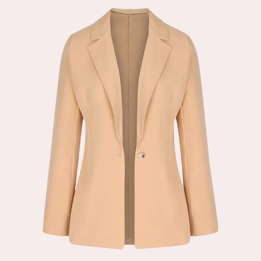 Nastya - Blazer uni minimaliste pour femmes