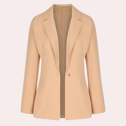 Nastya - Blazer uni minimaliste pour femmes