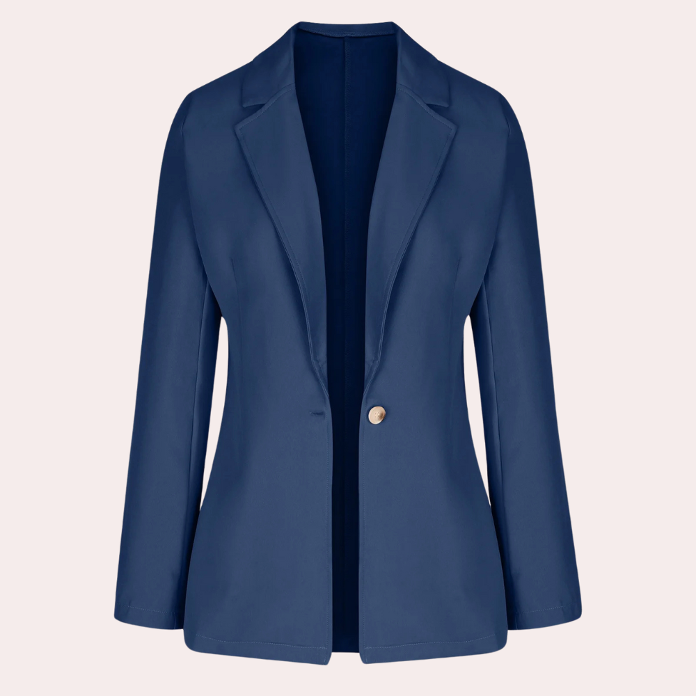 Nastya - Blazer uni minimaliste pour femmes