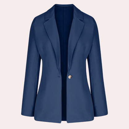 Nastya - Blazer uni minimaliste pour femmes