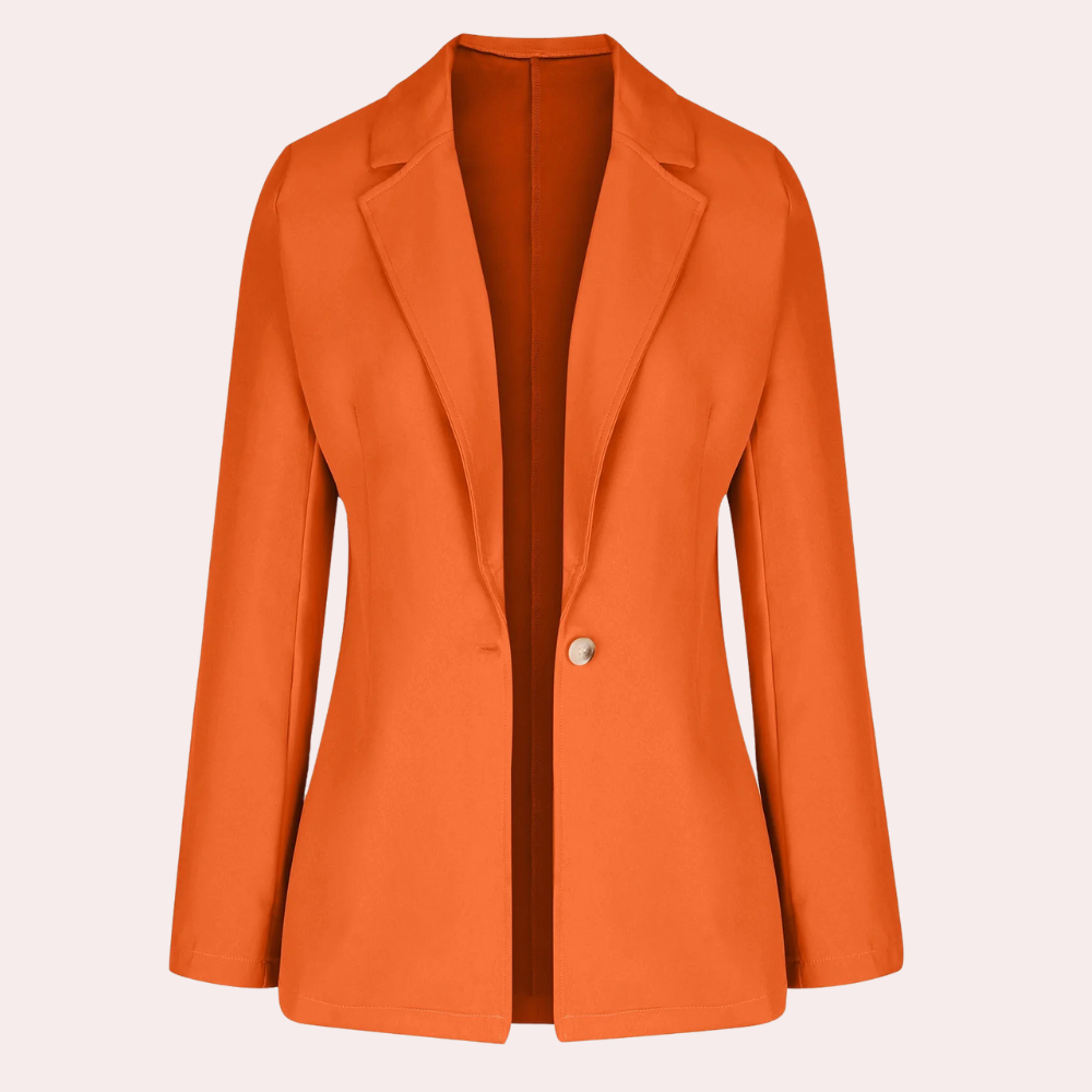 Nastya - Blazer uni minimaliste pour femmes