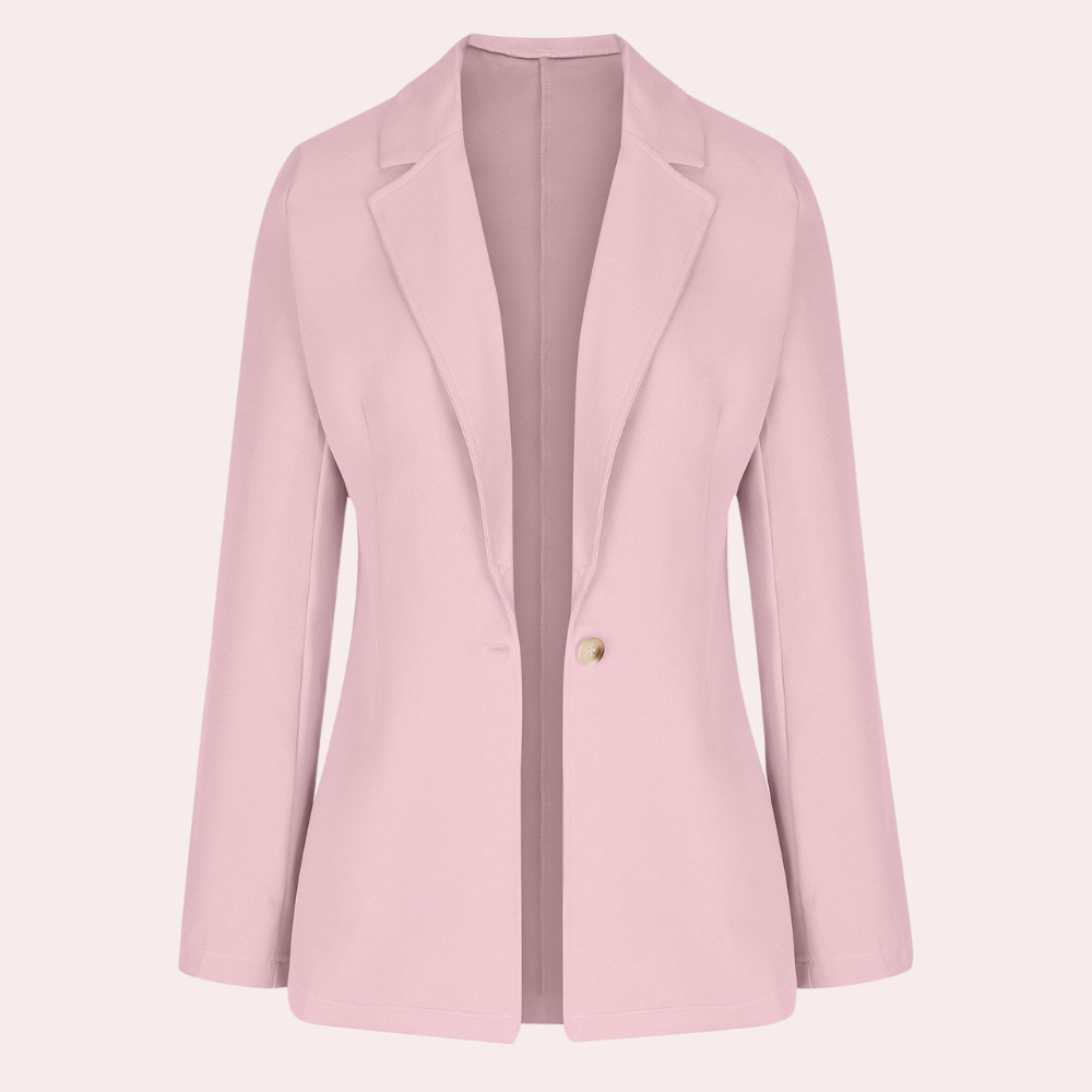 Nastya - Blazer uni minimaliste pour femmes