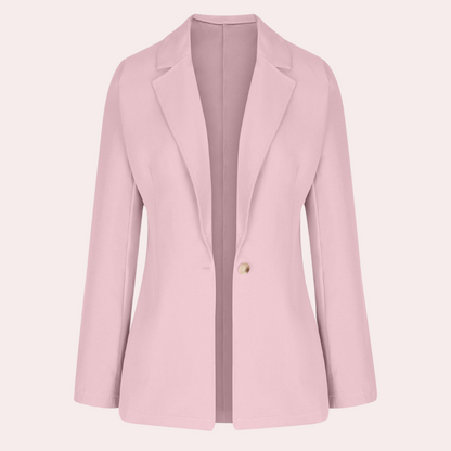 Nastya - Blazer uni minimaliste pour femmes