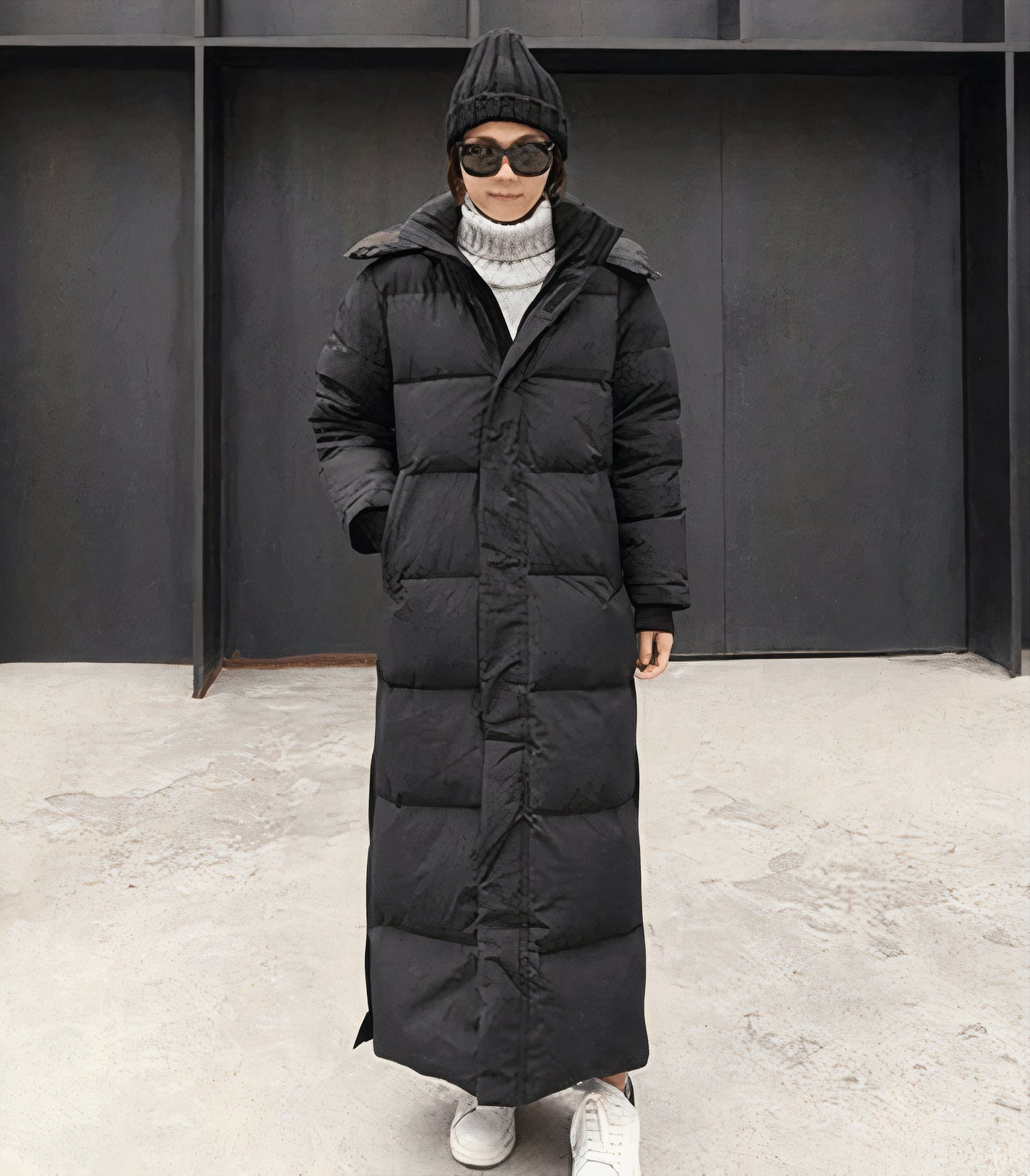 Parka surdimensionnée manteau d'hiver pour femme - Cilla