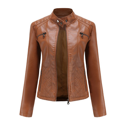 Luna - Veste en cuir élégante