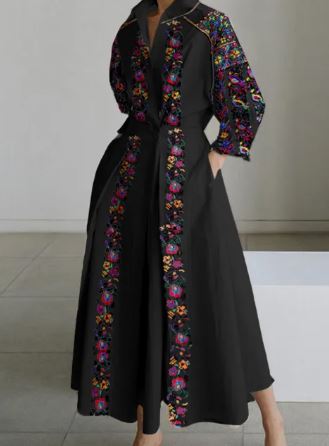 Abish - Robes vintage en coton et lin