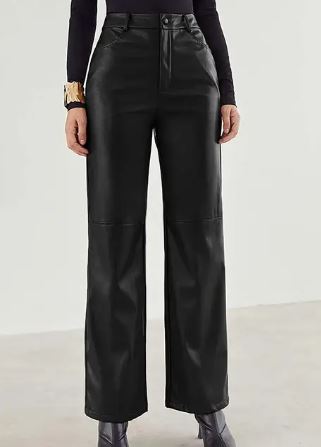 Pantalon en cuir pour femmes