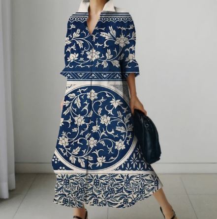 Mabel - Robe imprimée pour femme